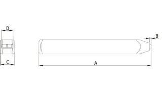 Marcadores de Letras Tramontina Pro 44480 10mm 27pzs