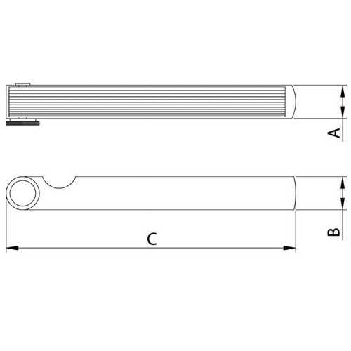 Calibre de Espesor Tramontina Pro 0,05-1mm 20pzs