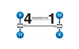 Llave Estriada MultiDrive Tramontina Pro 44637 16-19mm