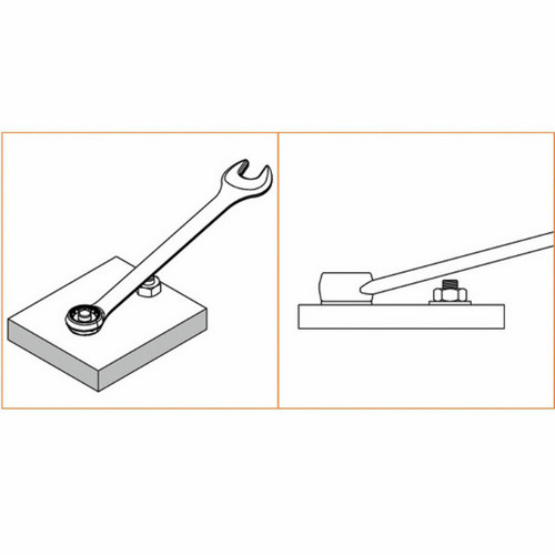 Llave Combinada Plana Tramontina Pro 44650 17mm