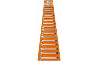 Llaves Combinadas Tramontina Pro 44660 17pzs 6-22mm Llaves Combinadas Tramontina Pro 44660 17pzs 6-22mm