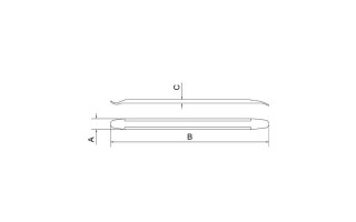 Espátula para Ruedas Tramontina Pro 44745 24'' 60cm Espátula para Ruedas Tramontina Pro 44745 24'' 60cm