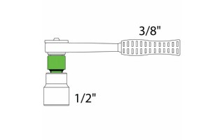 Adaptador Tramontina Pro Enc.3/8" > Enc.1/2" Adaptador Tramontina Pro Enc.3/8" > Enc.1/2"