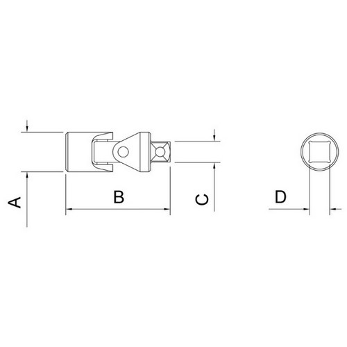 Junta Universal Tramontina Pro 44838 enc.1/2"