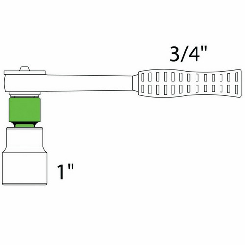 Adaptador Tramontina Pro 44860 enc.3/4" > enc.1/2"