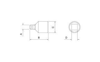 Adaptador Tramontina Pro 44860 enc.3/4" > enc.1/2" Adaptador Tramontina Pro 44860 enc.3/4" > enc.1/2"
