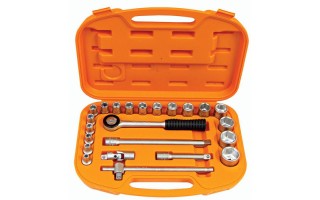 Llaves Tubo Hex. Tramontina Pro enc.1/2" [mm] 23pzs 8-32mm