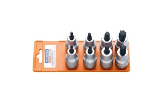 Puntas Torx Tramontina Pro 44844 enc.1/2'' 8pzs T20-T60 Puntas Torx Tramontina Pro 44844 enc.1/2'' 8pzs T20-T60