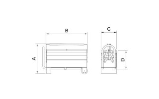 Caja de Herramientas Tramontina Pro CargoBox