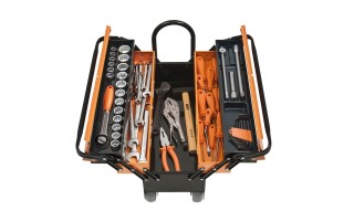 Caja de Herramientas Tramontina Pro Cargobox 60pzs Caja de Herramientas Tramontina Pro Cargobox 60pzs