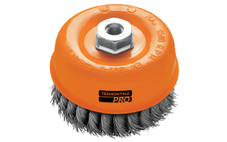 Cepillo de Acero Tramontina Pro Copa Trenzado 65mm M14