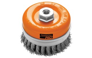 Cepillo de Acero Tramontina Pro Copa Trenzado 100mm M14