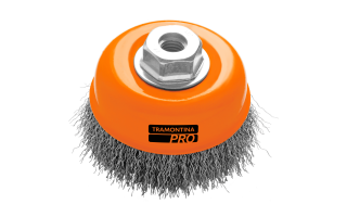 Cepillo de Acero Tramontina Pro Copa Ondulado 60mm M14