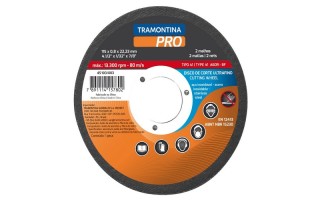 Disco de Corte Acero Inox Tramontina Pro 115mm x 0,8mm Disco de Corte Acero Inox Tramontina Pro 115mm x 0,8mm