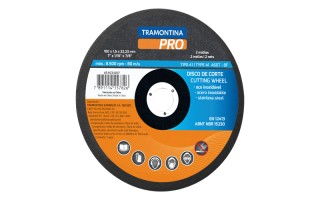 Disco de Corte Acero Inox Tramontina Pro 230mm x 1,9mm Disco de Corte Acero Inox Tramontina Pro 230mm x 1,9mm