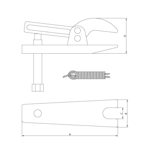 Extractor de Rotulas Tramontina Pro 46001 12-50mm 19mm