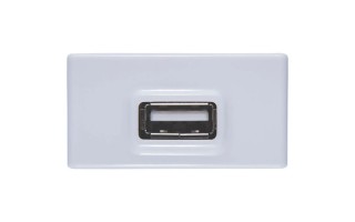Toma Tramontina Universal 57115 USB 1,5A Blanco Toma Tramontina Universal 57115 USB 1,5A Blanco