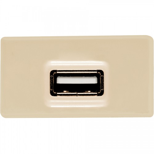 Toma Tramontina Universal 57119 USB 1,5A Beige