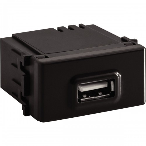 Toma Tramontina Universal 57215 USB 1,5A Negro