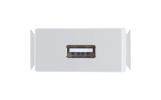Toma Tramontina Aria 57217 USB 1,5A Blanco Toma Tramontina Aria 57217 USB 1,5A Blanco