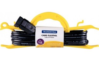 Cable Prolongador Tramontina 57501 10A 10m con enrollador Cable Prolongador Tramontina 57501 10A 10m con enrollador