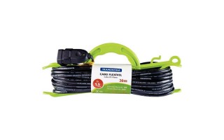 Cable Prolongador Tramontina 57502 10A 30m con enrollador Cable Prolongador Tramontina 57502 10A 30m con enrollador