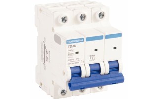 Llave Termomagnética Tramontina TDJ6 58013 6kA 3x20A