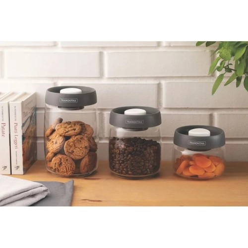 Envase para Alimentos Tramontina Purezza Vidrio 800ml