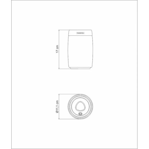 Envase para Alimentos Tramontina Purezza Vidrio 1,2L