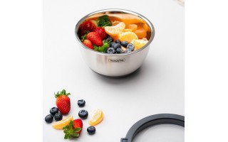 Bowl con Tapa Tramontina Cucina 61225 Inox 16cm 1,5L Bowl con Tapa Tramontina Cucina 61225 Inox 16cm 1,5L