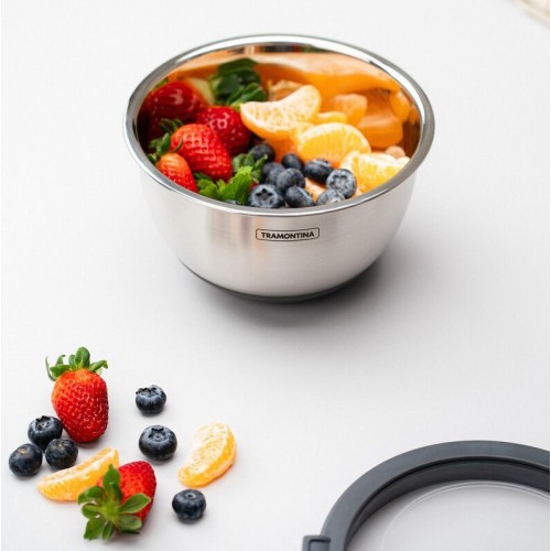Bowl con Tapa Tramontina Cucina 61225 Inox 16cm 1,5L