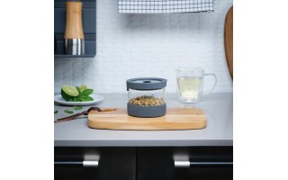 Envase para Alimentos Tramontina Purezza Vidrio 400ml Envase para Alimentos Tramontina Purezza Vidrio 400ml