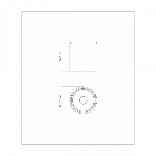 Pote con Tapa Tramontina Cucina Inox 12cm 1,5L Blanco