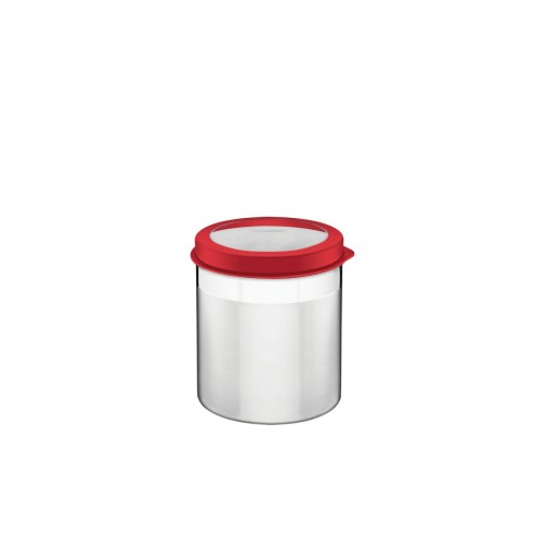 Pote con Tapa Tramontina Cucina Inox 12cm 1,5L Rojo