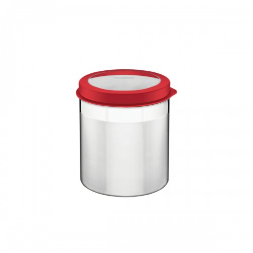 Pote con Tapa Tramontina Cucina Inox 16cm 3,4L Rojo