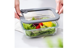 Envase para Alimentos Tramontina Vittra Vidrio 370ml