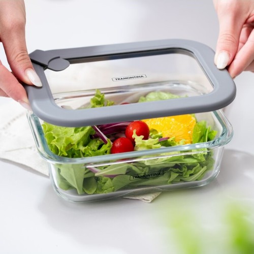 Envase para Alimentos Tramontina Vittra Vidrio 370ml