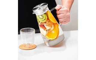 Jarra con Tapa Tramontina 61227 Vidrio 1,8L