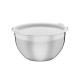 Bowl con Tapa Tramontina Cucina Inox 24cm 5,2L Blanco