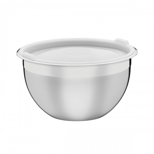 Bowl con Tapa Tramontina Cucina Inox 28cm 8,3L Blanco