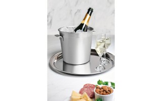 Bandeja Tramontina Service 61413 Redonda Inox. 40cm Bandeja Tramontina Service 61413 Redonda Inox. 40cm