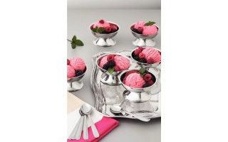 Copa para Helado Tramontina Service 61421 150ml Inox. Copa para Helado Tramontina Service 61421 150ml Inox.