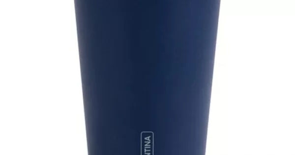 Vaso Térmico Tramontina Exata en Acero Inoxidable Azul con Tapa 550 ml -  Tramontina Store