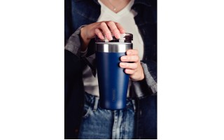 Vaso Térmico para Cerveza Tramontina Exata 550ml Azul Vaso Térmico para Cerveza Tramontina Exata 550ml Azul