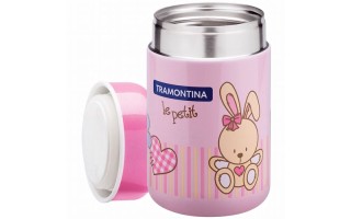 Envase de Alimentos Tramontina Le Petit Térmico Rosa Envase de Alimentos Tramontina Le Petit Térmico Rosa