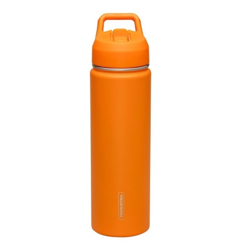 Botella de Agua Térmica Tramontina 61649 650ml Naranja