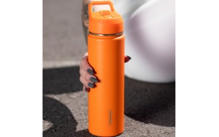 Botella de Agua Térmica Tramontina 61649 650ml Naranja Botella de Agua Térmica Tramontina 61649 650ml Naranja