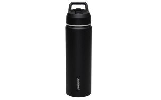 Botella de Agua Térmica Tramontina 61649 650ml Negro Botella de Agua Térmica Tramontina 61649 650ml Negro