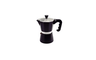 Cafetera Expresso Italiana Tramontina 320ml Alum. Negro Cafetera Expresso Italiana Tramontina 320ml Alum. Negro