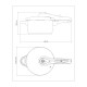 Olla a Presion con Vaporera Tramontina Solar 62513 4,5L